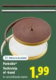Lidl Tochtstrip of-band aanbieding