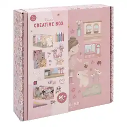 Top1Toys Creativity box XL Little Dutch Rosa aanbieding