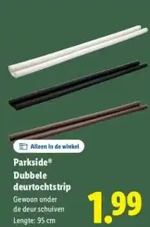 Lidl Dubbele deurtochtstrip aanbieding