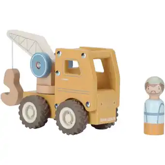 Top1Toys Little Dutch kraanwagen met pegdoll fsc aanbieding