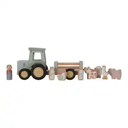 Top1Toys Little Farm Tractor Met Trailer aanbieding