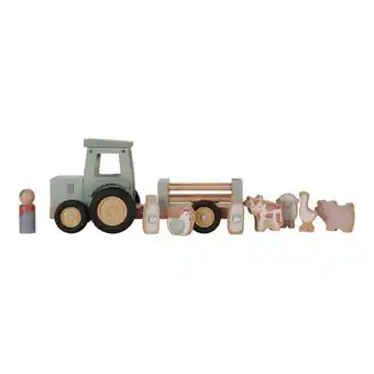 Top1Toys Little Farm Tractor Met Trailer aanbieding