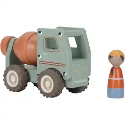 Top1Toys Little Dutch cementwagen met pegdoll fsc aanbieding