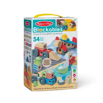 Top1Toys Mellissa & Doug Blockables Vehicles Play Set aanbieding