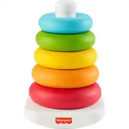 Top1Toys Fisher Price Kleurenringpiramide - Eco aanbieding