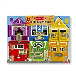 Top1Toys Melissa & Doug Latches Board aanbieding