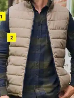Lidl Omkeerbare herenbodywarmer aanbieding