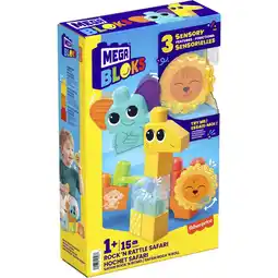 Top1Toys Fisher Price Mega Bloks Rock 'N Rattle Safari aanbieding