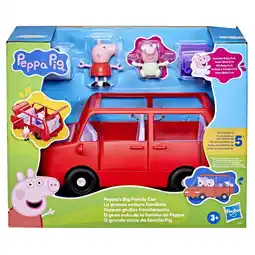 Top1Toys Peppa peppa's big familie auto aanbieding