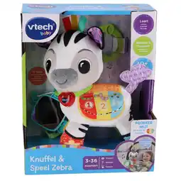 Top1Toys Premium Collectie Vtech Knuffel & Speel Zebra aanbieding