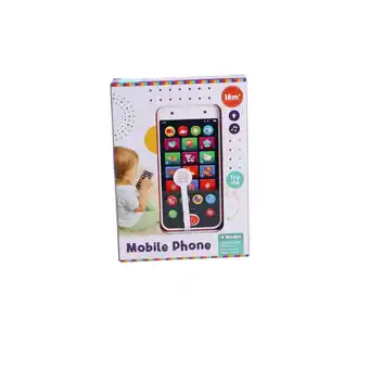 Top1Toys Mobiele telefoon met licht en geluid aanbieding