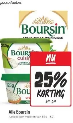 Jumbo Alle Boursin aanbieding