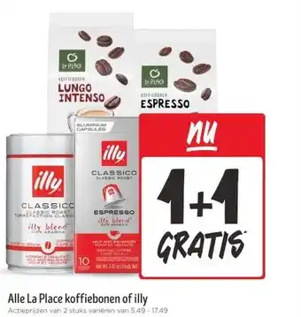 Jumbo Alle La Place koffiebonen of illy aanbieding