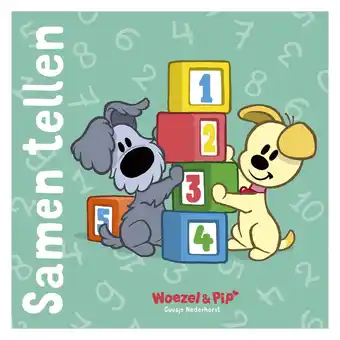 Top1Toys Boek Woezel En Pip Samen Tellen Kartonboek aanbieding