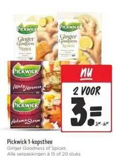 Jumbo Pickwick 1-kopsthee aanbieding