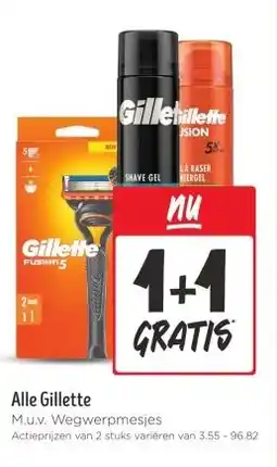 Jumbo Alle Gillette aanbieding