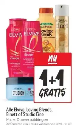 Jumbo Alle Elvive, Loving Blends, Elnett of Studio Line aanbieding