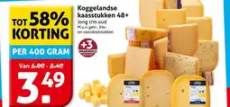 Hoogvliet Koggelandse kaasstukken 48+ aanbieding