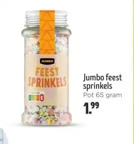 Jumbo Jumbo feest sprinkels aanbieding