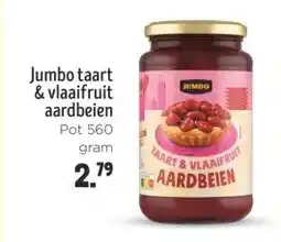 Jumbo Jumbo taart & vlaaifruit aardbeien aanbieding