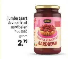 Jumbo Jumbo taart & vlaaifruit aardbeien aanbieding