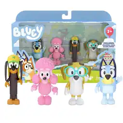 Top1Toys Bluey vrienden figurenset 4 pack aanbieding
