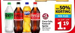 Hoogvliet Coca-Cola, Fanta of Sprite aanbieding