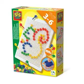 Top1Toys Ses montessori mozaïekbord compact aanbieding