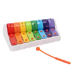 Top1Toys Jipy discover xylofoon met rollers gekleurd aanbieding