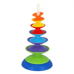 Top1Toys Jipy discover stapeltoren ring multi kleur aanbieding