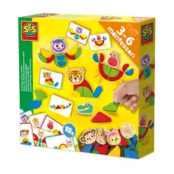 Top1Toys Ses montessori dierenvormen leggen aanbieding