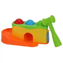Top1Toys Jipy discover hamerbank + 3 ballen gekleurd aanbieding