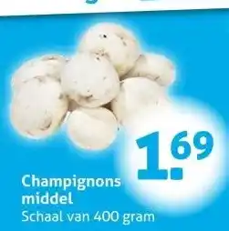 Hoogvliet Champignons middel aanbieding