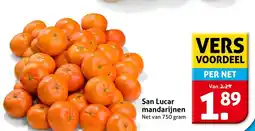 Hoogvliet San Lucar mandarijnen aanbieding