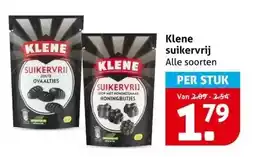 Hoogvliet Klene suikervrij aanbieding