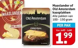 Hoogvliet Maaslander of Old Amsterdam kaasplakken aanbieding
