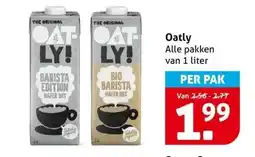 Hoogvliet Oatly aanbieding