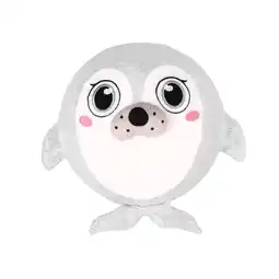 Top1Toys Pluchiez bal bouncing sparkle sea animal 23cm 4 assorti aanbieding