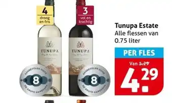 Hoogvliet Tunupa Estate aanbieding
