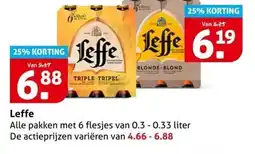 Hoogvliet Leffe aanbieding