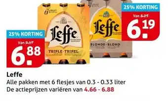 Hoogvliet Leffe aanbieding