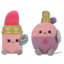 Top1Toys Pluchiez pluche lippenstift / parfum 2 assorti aanbieding