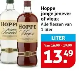 Hoogvliet Hoppe jonge jenever of vieux aanbieding