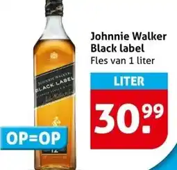 Hoogvliet Johnnie Walker Black label aanbieding