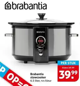 Hoogvliet Brabantia slowcooker aanbieding