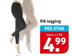 Hoogvliet Rib legging aanbieding