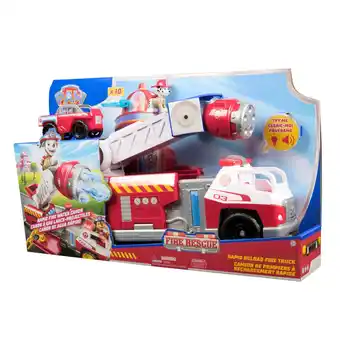 Top1Toys Paw Patrol Fire Rescue Deluxe Fire Truck aanbieding