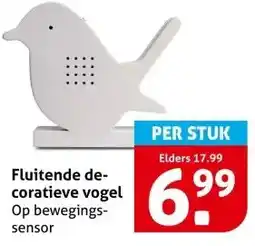 Hoogvliet Fluitende de- coratieve vogel aanbieding