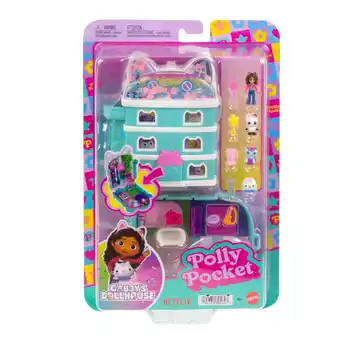 Top1Toys Polly pocket gabbys dollhouse compact aanbieding