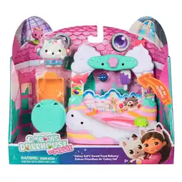 Top1Toys Gabby's Poppenhuis The Movie Balkon Cakey aanbieding